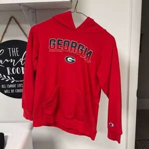 Champion Red Georgia Hoodie